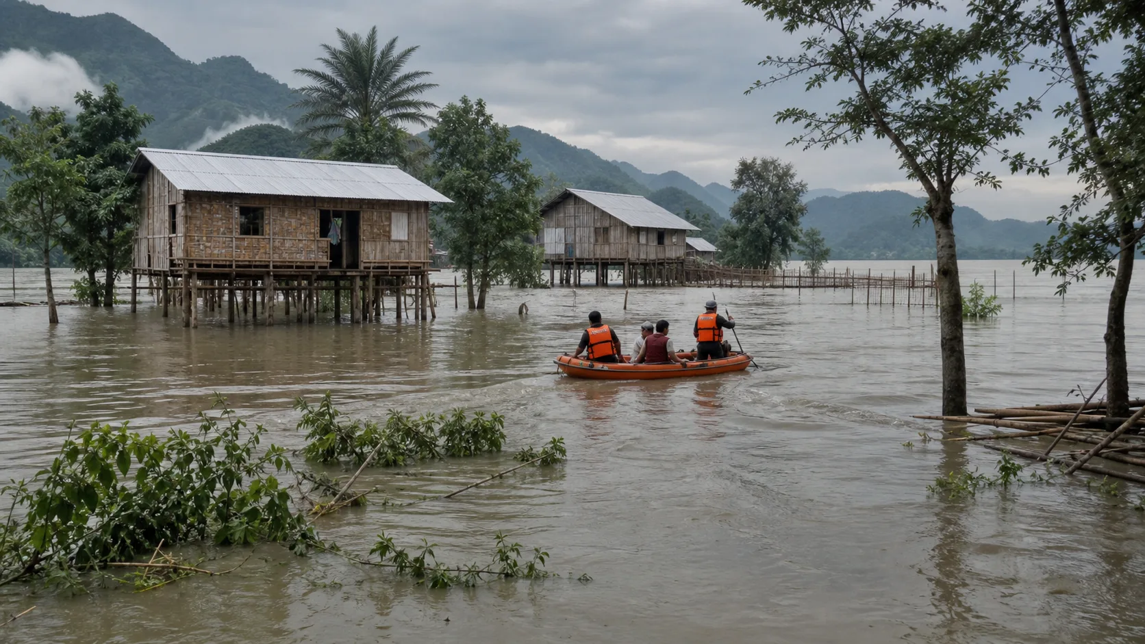 Assam floods: why the death toll and displacement keep rising